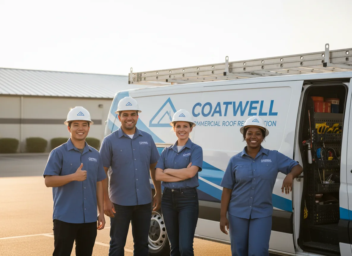 Commercial roof coating company in Crumrod, AR